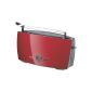Bosch Tat6004 Toaster 2 Slices 900 Watts 6 Positions Light Grey / Red (Kitchen)