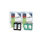 HP 350XL / 351XL HP Black / Colour - 4 Compatible Ink Cartridges for Photosmart C5280 C4500 C4580 C4380 C4280 C4485 C5288 C4480 C4585 C4200 C5240 C5250 C5275 C4240 C4250 C4270 C4273 C4285 C4340 C4345 C4400 C4440 C4450 C4472 C4473 C4483 C4283 C5283 C4383 C4488 C4593 C4583 D5345 C4599 C5200 C5270 C5273 C5290 C5293 C5580 C4540 D5360 D5363 D5368 D5300 C4570 C4475 C4550 C4598 C4388 C4225 C4385 C4572 C4410 D5280 D5355 C4493 C4524 C4424 C4494 C4573 C4470 C4324 C4384 & More - XL - With Chip (Office Supplies)
