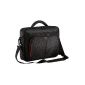 Targus Classic + Clamshell notebook carrying 17 to 18 inch - black - CN418EU (Accessory)