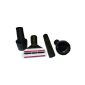 Mister vac A349 Set brushes with universal adapter for 30-39 mm vacuum cleaners round nozzles on pipe or sleeve (Kitchen)