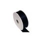38mm Black Double Face Satin Ribbon (38mm x 5 meters)