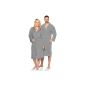 Microfiber bathrobe for men and women - Mia Cossotta (Textiles)