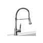 Kitchen Faucet - with spray - form of variable water jet - chromed brass (Tools & Accessories)