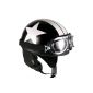 [Black-White Featured] NEW De Cru Glasses Motorcycle Helmet Scooter vintage Bol