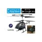 i-Helicopter with camera - iCam Android / iPad / i-Helicopter controlled by iPhone with integrated camera for photos and videos (Toy)