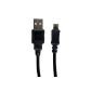 ORB USB To Micro USB Charge Cable - 3m (PS4) (Accessory)