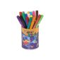 Bic Kids Visa Pot 829012 36 Coloring Markers Fine Point Assorted Colours (Office Supplies)