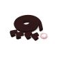 Xcellent Global -Xcellent Global -2M Foam Roller Shockproof safety Collision baby / corner and corner protection of the crash protection / child / super soft and flexible + 4 Coins - Dark Brown M-HG002ZU (Kitchen)