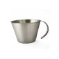 Measuring cup metering 1000ml / 1L with handle made of stainless steel (houseware)