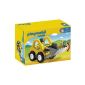 Playmobil - 6775 - Construction game - Charger and worker (Toy)