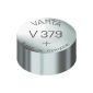 VARTA battery silver oxide watches, V379 (SR63), 1.55 Volt (Electronics)