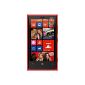 Nokia Lumia 920 Smartphone (11.4 cm (4.5 inch) WXGA HD IPS LCD touchscreen, 8 megapixel camera, 1.5GHz dual-core processor, NFC, LTE-capable Windows Phone 8) Gloss Red (Electronics)