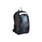 PUMA Rucksack Backpack King, Black-White-Fluo Blue, 29 x 44 x 17 cm x, 070 884 16 (equipment)