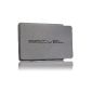 SECVEL - bank card case 'Classic' - RFID / NFC protection and magnetic fields - gray (Office Supplies)