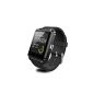 Bocideal (TM) 1pc New Black Bluetooth U8 Smart Watches for iOS Android (clock)