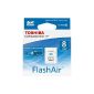 Toshiba SD-F08AIR BL8 Class 10 SDHC 8GB Memory Card (optional)