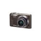Casio Exilim EX-H15 Digital Camera (14 Megapixel, 10x opt. Zoom, 7.6 cm (3 inch) display, rechargeable battery for up to 1,000 photos, image stabilized) brown (Electronics)