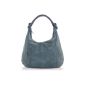 CNTMP, ladies handbags, hobo bags, shoulder bags, bag, bags, trendy bags, velvet, suede, suede, leather bag, A4, 44x36x4cm (W x H x D)