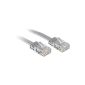 Lindy 47490 Network Cable Cat.6 UTP Patch flat 0.3m Grey (Accessory)