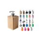 Soap dispensers, soap dispensers to choose many beautiful, high-quality and stable quality with stainless steel pump, modern design (Bamboo)