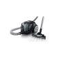 Philips PowerPro Compact FC8477 / 91 vacuum cleaner (without bag, EEK B, EPA10) gray (household goods)