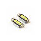 2x SMD LED Festoon 39mm CANBUS C5W 12V 3 Power SMD license plate and reading light - the BMW 3 Series 5 Series 7 Series E34 E36 E38 E39 E46 E60 E90