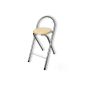 KMH®, Practical folding bar stools (beech finish) (# 204705)