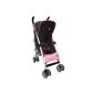 Stroller Babysun Alu Grey / Pink (Baby Care)