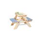 Pinolino - October 20, 17 - table, bench Nicki child - small - untreated (Germany Import) (Toy)