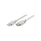 7 piece USB 2.0 extension (loose goods), 'A' connector> 'A' USB jack Verl AA 180 HiSpeed ​​LC 2.0 1.8m (Electronics)