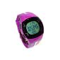Pedometer Watch - AL5003P - Manual in French (Purple) (Watch)