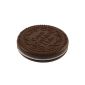 SODIAL (R) Mobile cosmšŠtique mirror shaped chocolate cookie cute Comb + (Miscellaneous)