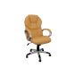 Amstyle Matera executive chair caramel (household goods)