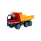 Lena 02031 - Actros Dump Truck, lockable 100 kg load capacity, ca. 63 cm (toys)