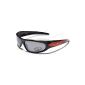 elegant X-LOOP ® sports glasses sunglasses XL 12 NEW in many colors in stock - incl. microfiber cleaning cloth and Taftschutzbeutel (Misc.)