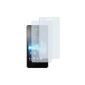 2x mumbi Screen Protector Sony Xperia V Protector Crystal Clear invisible (Electronics)
