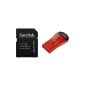 SanDisk MobileMate Duo and USB microSD Reader / microSD card adapter and SD cards with Media Manager software SDDRK-121-B35 (Accessory)
