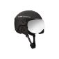 Black Canyon Adult Helmet Aviator with additional orange release visor (equipment)