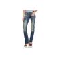 Gorgeous Ladies Straight Leg Jeans Denim Stretch Pitch (Textiles)