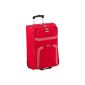 Beautiful, spacious, practical trolley in red