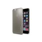 Spigen [Air Skin] [Gray] Hull lightweight / Perfect fit / Hard shell 0.4 mm thick for iPhone 6 More (2014) - Gray (SGP11158) (Accessory)