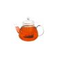 Grosche GLASGOW Teapot and kettle, Brewer Included, 1000 ml, 34 ounces.