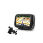 GPS support Handlebar Motorcycle Scooter Bike - 3 year warranty - with Weatherproof protection for 3.5 inch GPS for Coyote, Mappy, 55LMT Garmin, Magellan eXplorist, & more TomTom Ease GPS Navigation Systems - For USA GEAR (Devices electronic)