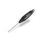 Chef kitchen thermometer probe thermometer, black (garden products)