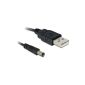 DELOCK Kabel USB Power> DC Plug 5,4mm (Personal Computers)
