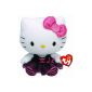 Ty - Ty40990 - Plush - Hello Kitty Punk - Beanie Babies - 15 Cm (Toy)