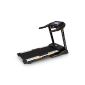 Klarfit Pacemaker X30 Professional motor treadmill foldable treadmill with motor (3PS / 22km / h, muffled tread, 20% adjustable pitch, 36 training programs, training computer with hand pulse sensor) Black (Misc.)