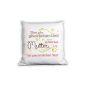 Private pillow cushion for Mothers with free printing of your text