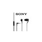 Sony MH-Ear Earphones with Microphone EX300AP for XPERIA (Electronics)