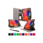 rooCASE folio case with adjustable viewing stand for Galaxy Tab 7 March 